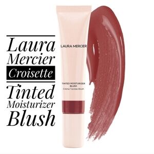 Laura Mercier Tinted Moisturizer Blush  Croisette Shimmering Garnet NIB